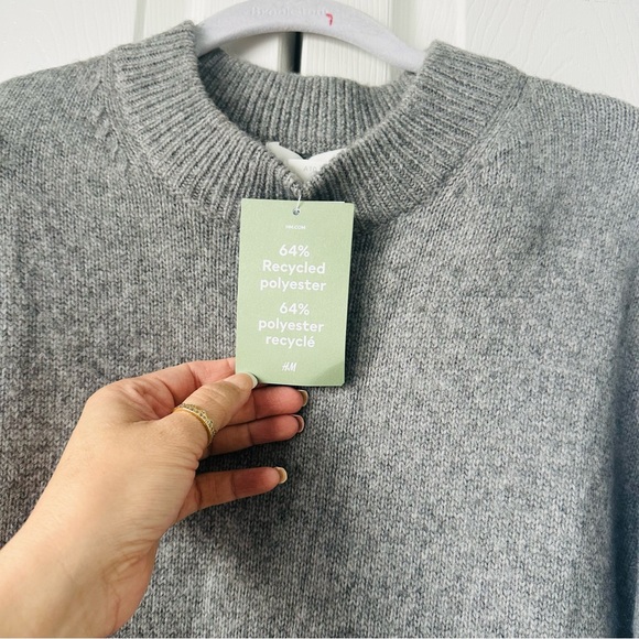 H&M Gray Sweater Dress - Picture 6 of 7